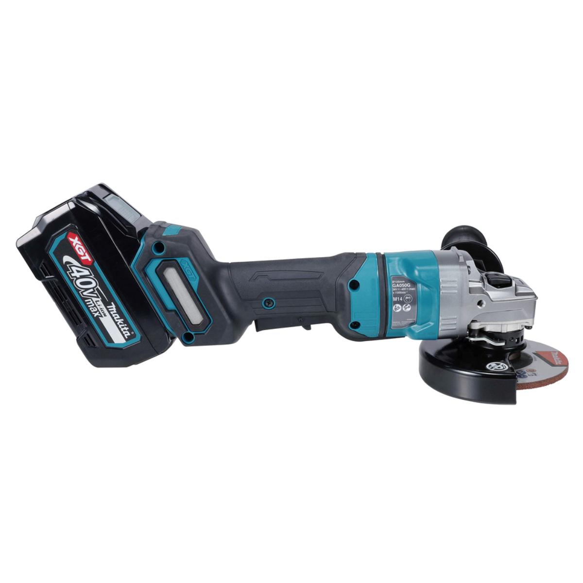 Makita Akku-Winkelschleifer XGT - 40V max. - 125 mm - GA050GM201