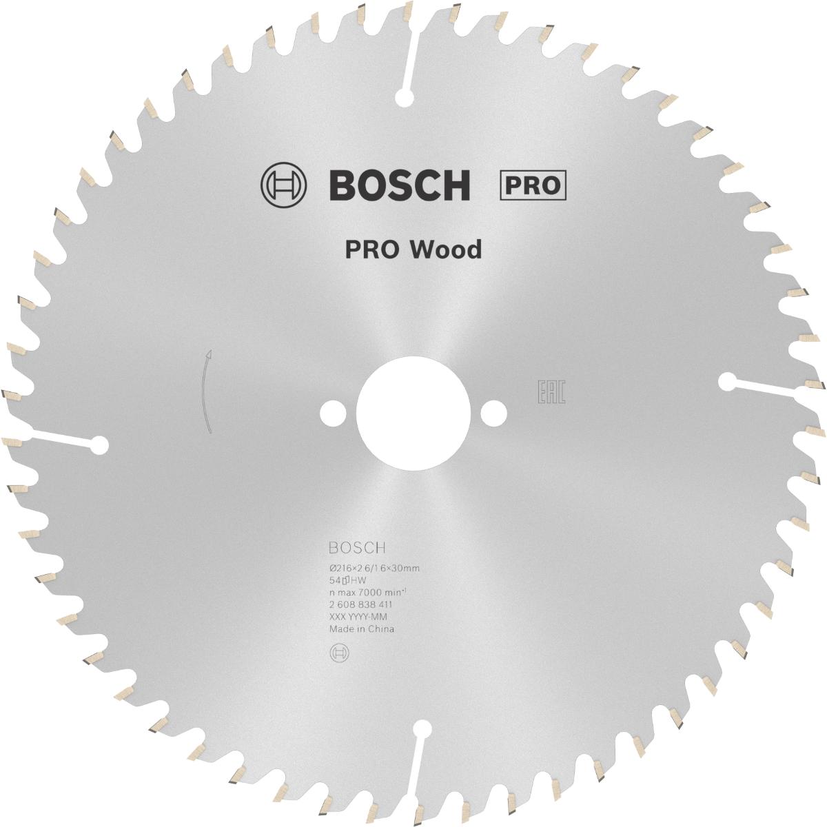 Bosch PRO Kreissägeblatt Optiline Wood