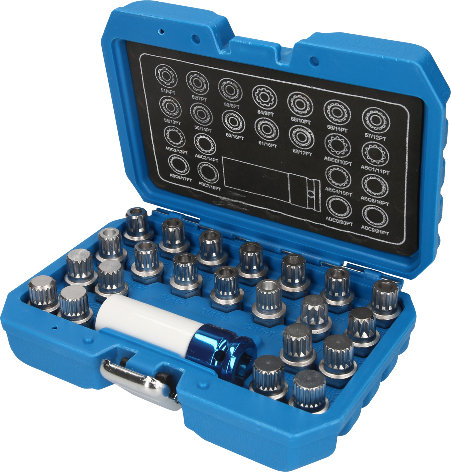 Brilliant Tools Felgenschloss-Sortiment für VW, 23-tlg - BT691260