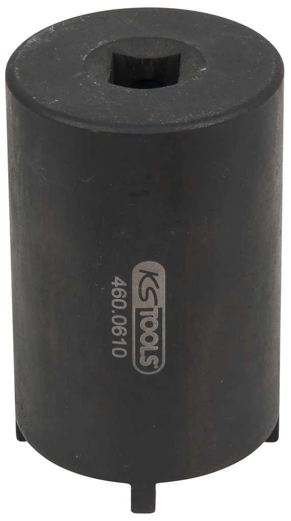 KS Tools 1/2" DAF Nutmuttern-Schlüssel für Lenkgestänge-Befestigung mit 4 Zapfen, 52 mm