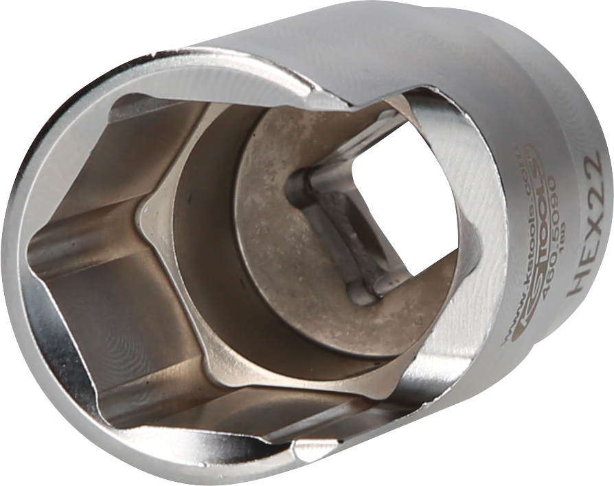 KS Tools 3/8" Spezial-Winkel-Rohrverbinder-Stecknuss, 22 mm