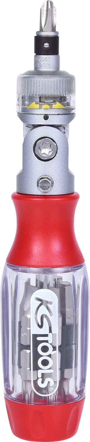 KS Tools 1/4" Ratschen-Bit-Schraubendreher, 190mm