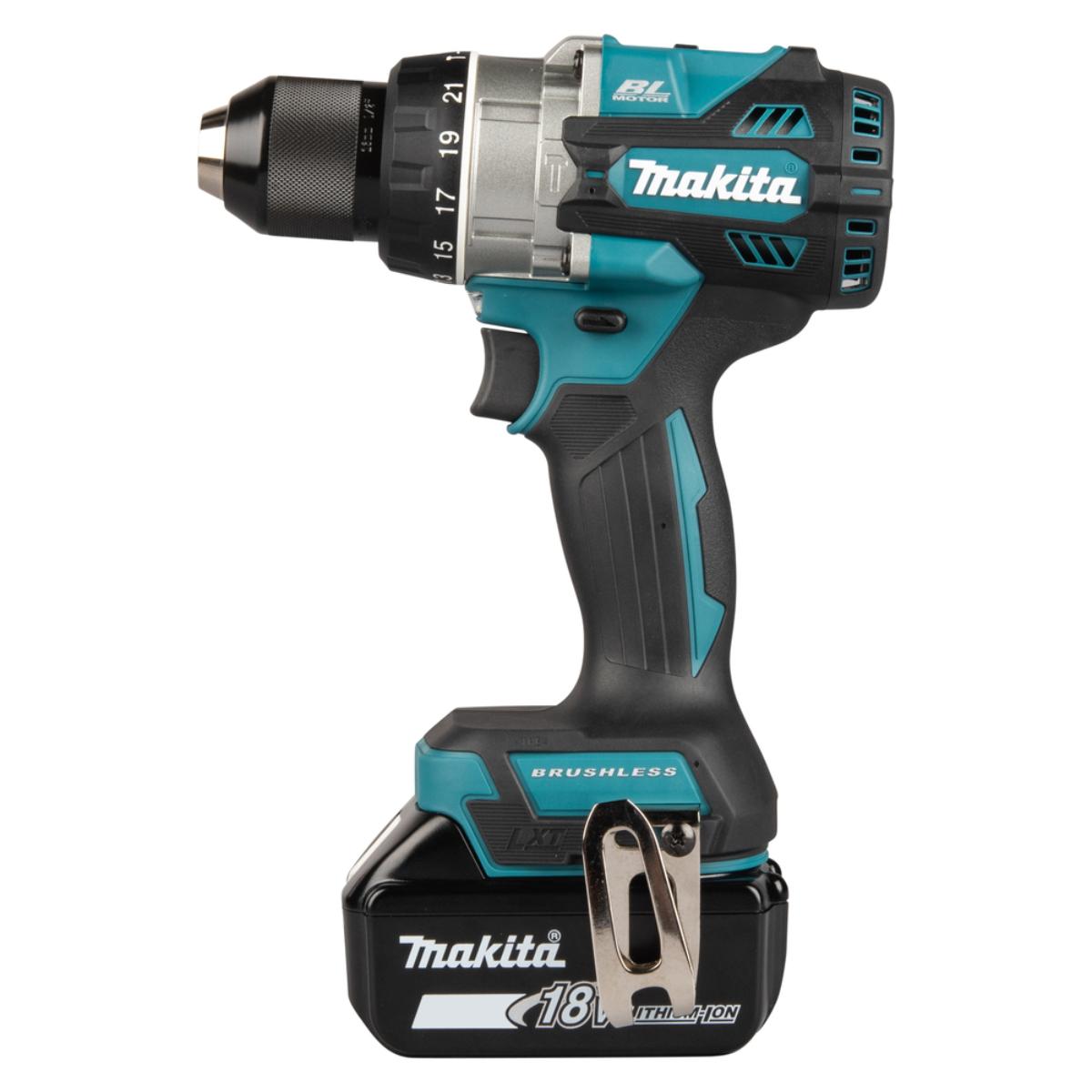 Makita Akku-Schlagbohrschrauber LXT 18V, max 141 Nm, 0-2.100 min(-1) - DHP492RTJ