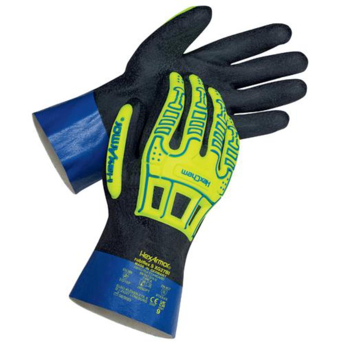 uvex rubiflex S HexArmor XG27BI Chemikalienschutzhandschuh