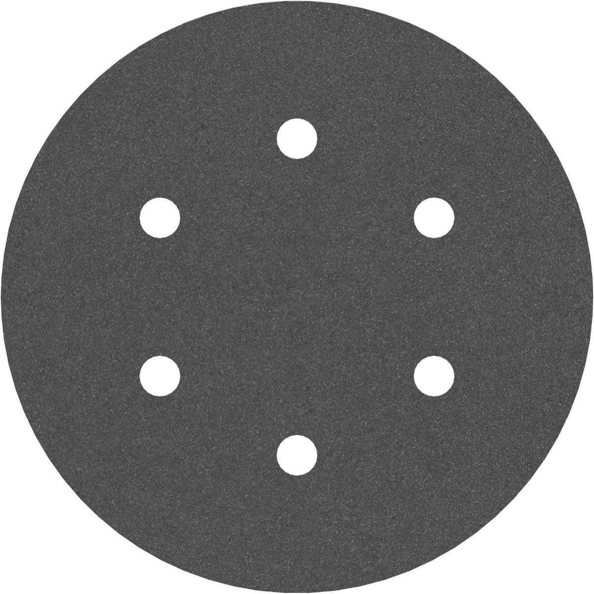 Bosch PRO Schleifblatt F355, 150 mm, 6 Löcher, Klett, 5er-Pack