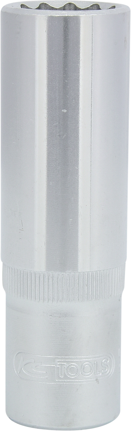 KS TOOLS 1/2" 12-kant-Stecknuss, lang