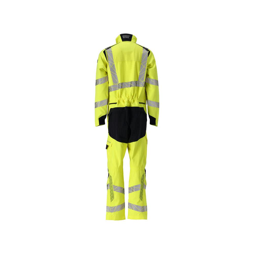 MASCOT Overall mit Knietaschen ACCELERATE MULTISAFE Gelb / Schwarzblau
