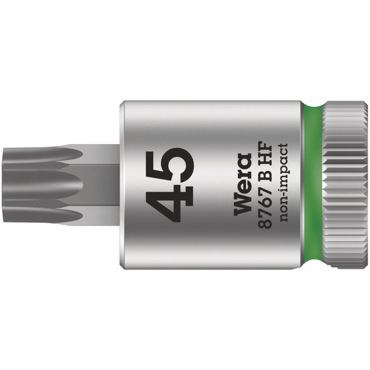 Wera 8767 B HF TORX Zyklop Bitnuss mit 3/8"-Antrieb, mit Haltefunktion