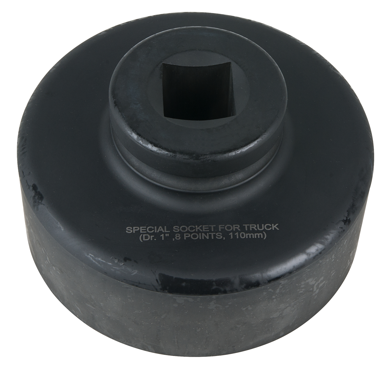 KS Tools 1" Achsmuttern-Schlüssel, 8-kant, kurz, 110 mm