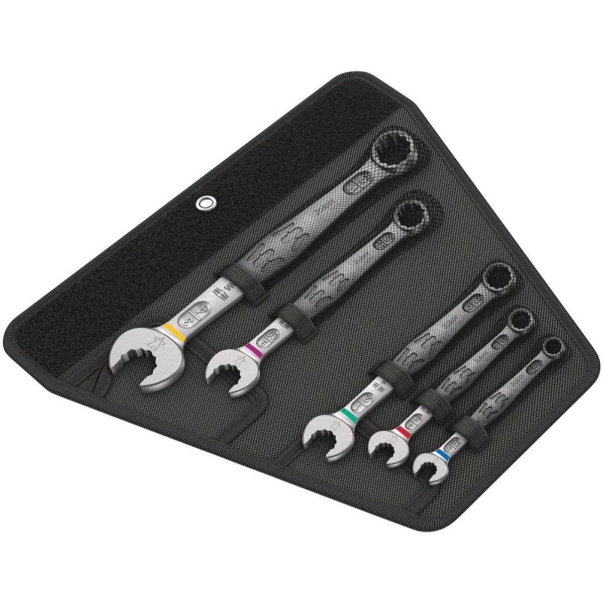 Wera 6003 Joker 5 Imperial Set 1 Ringmaulschlüssel-Satz, zöllig, 5-teilig