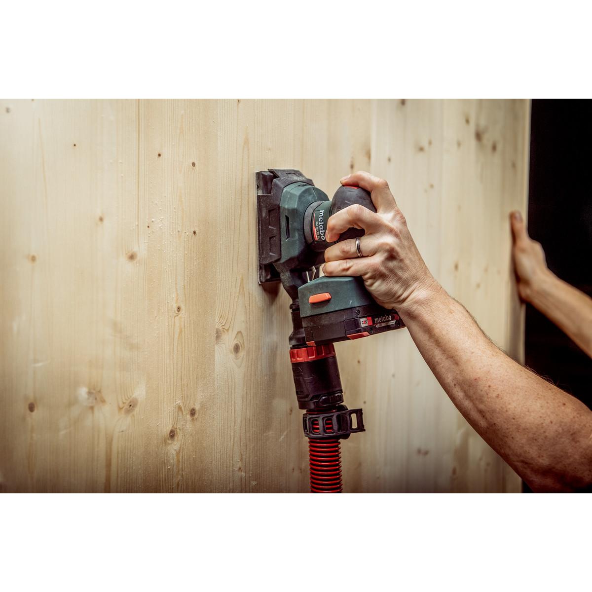 Metabo Akku-Multischleifer SM 18 LTX BL mit zwei Schleiftellern - metaBOX 215