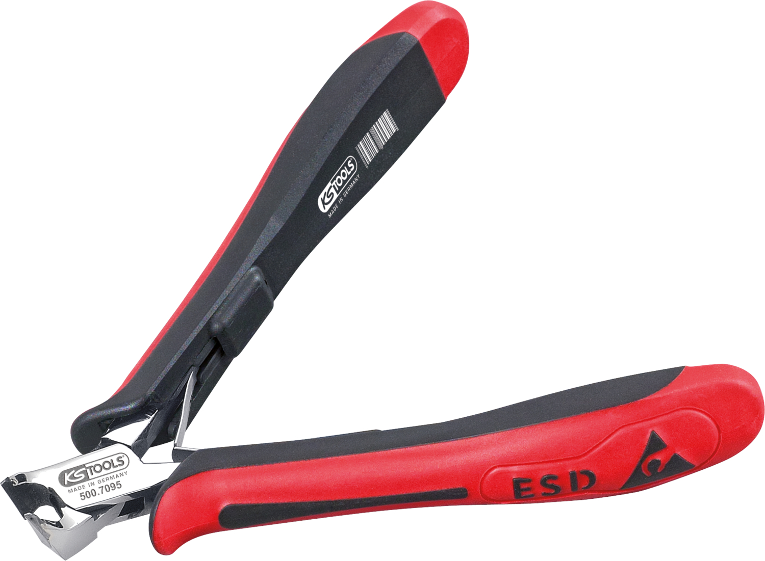 KS Tools ESD Mini-Hartmetall-Schrägschneider, 120mm