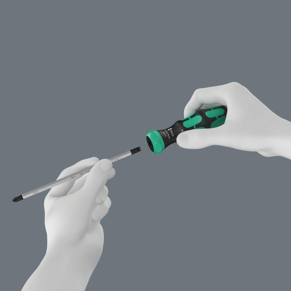 Wera Kraftform Kompakt Vario RA, 7-teiliges Set