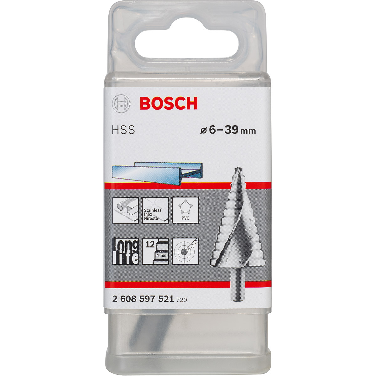 Bosch Stufenbohrer HSS