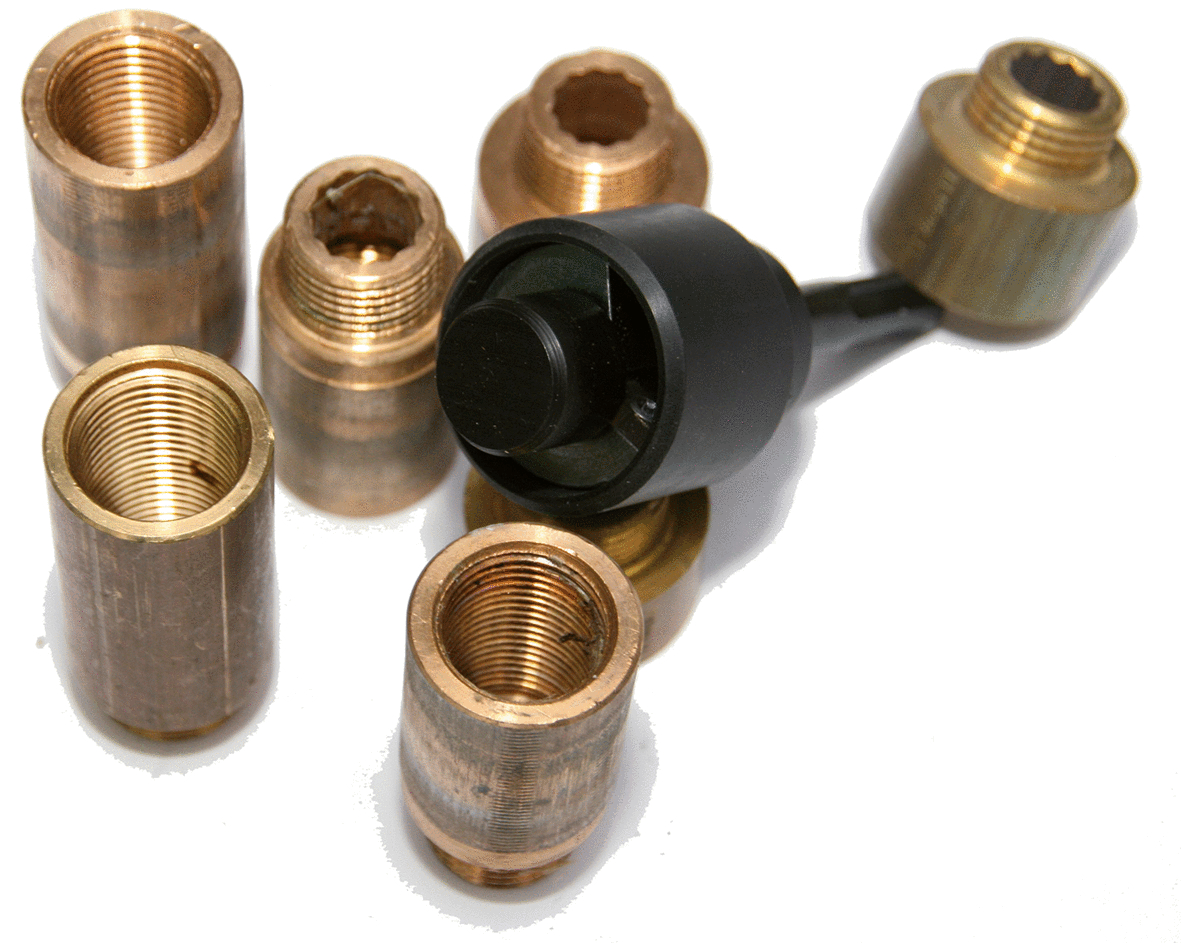 KS Tools 1/2" Hahnverlängerungsfräser, SDS-Aufnahme