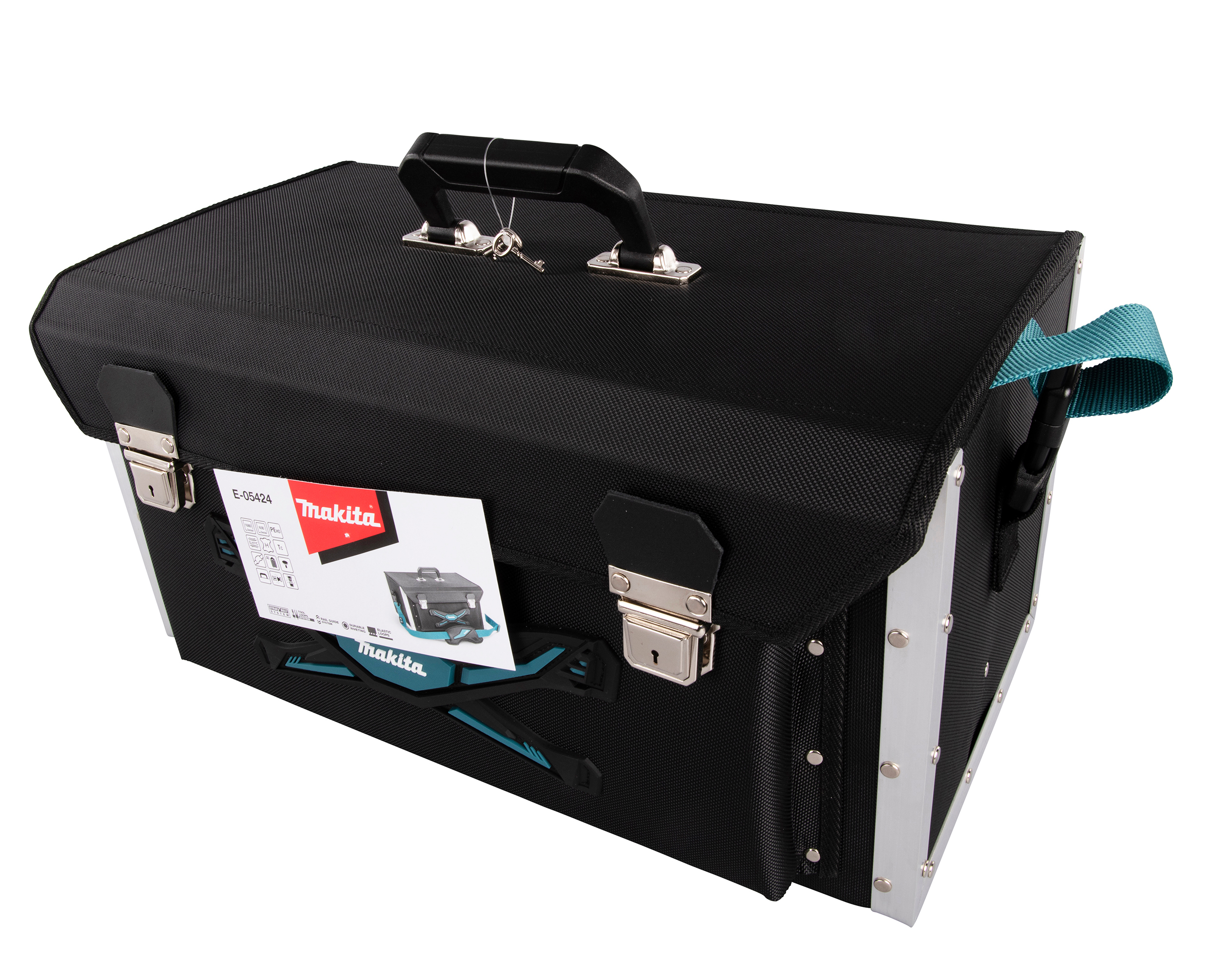 Makita Verstärkter Werkzeugkoffer, 505x295x265 mm - 3,80 kg - 32,0 l - E-05424