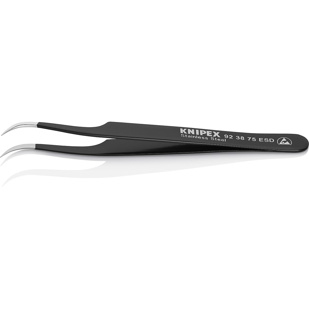 KNIPEX Universalpinzette ESD 118 mm Glatt