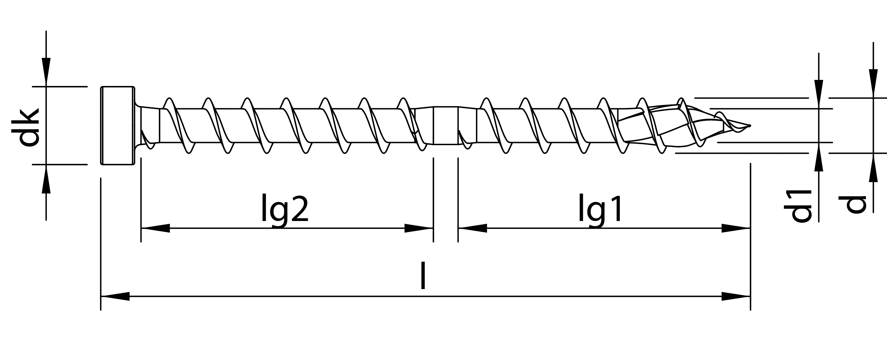 HECO TOPIX-plus CombiConnect, Zylinderkopf, T-Drive, UKG, A3K