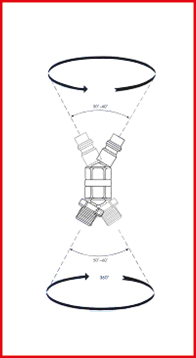 KS Tools 1-4'' Metall-Kugelgelenk-Stecknippel, 56mm