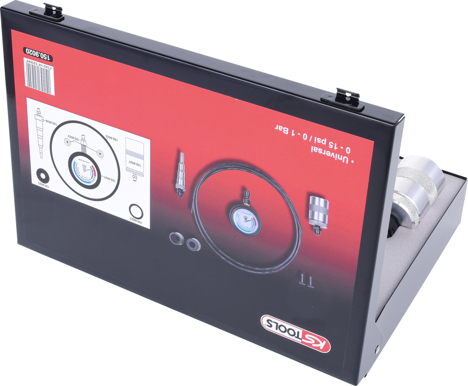 KS Tools Wasserpumpentester-Satz,8-tlg