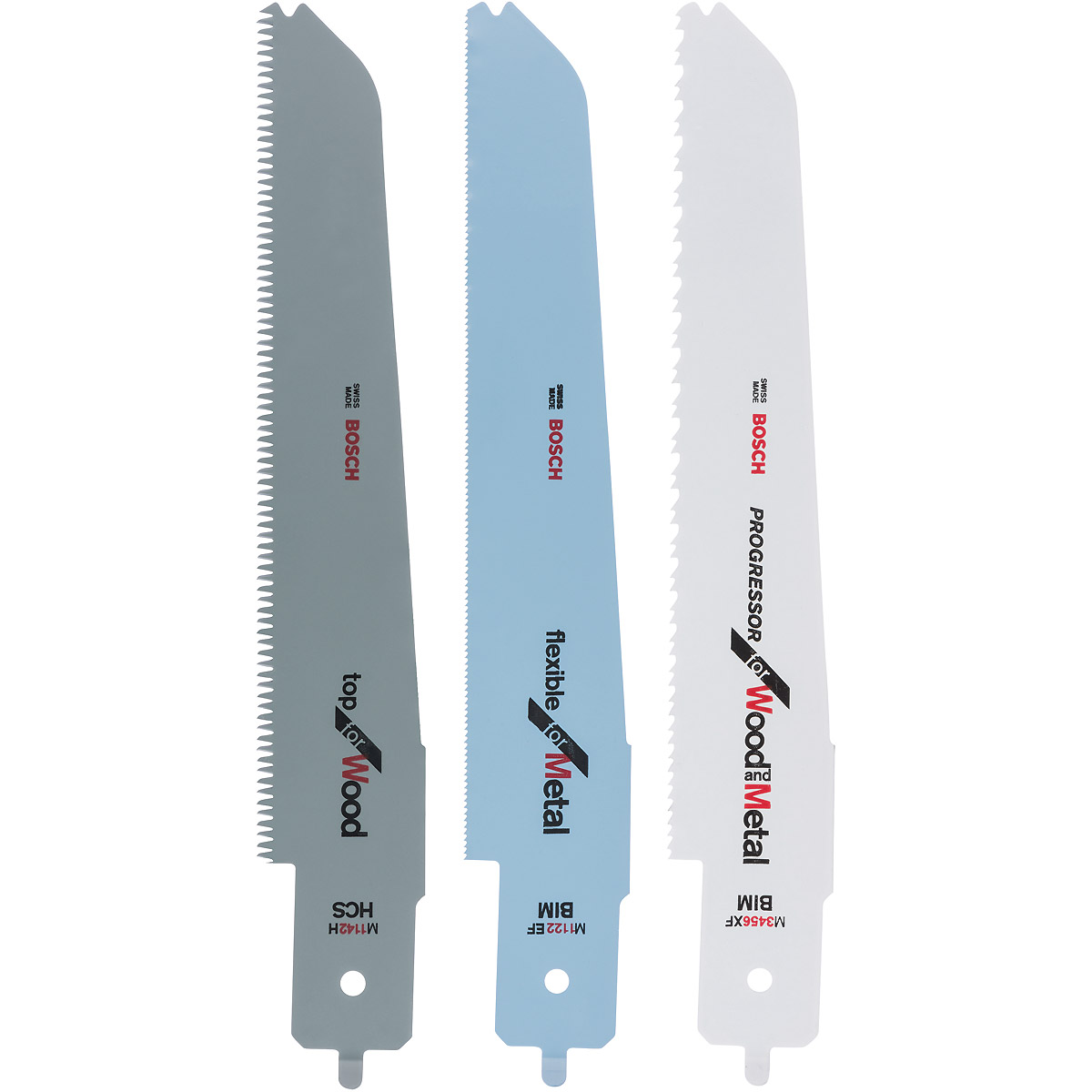 Bosch Stichsägeblatt-Set für Bosch-Multisäge, 3-teilig, für PFZ 500 E