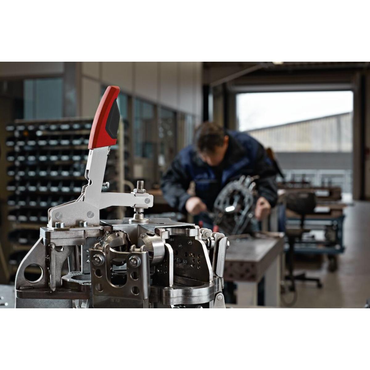 Bessey Senkrechtspanner mit offenem Arm und waagrechter Grundplatte STC-VH