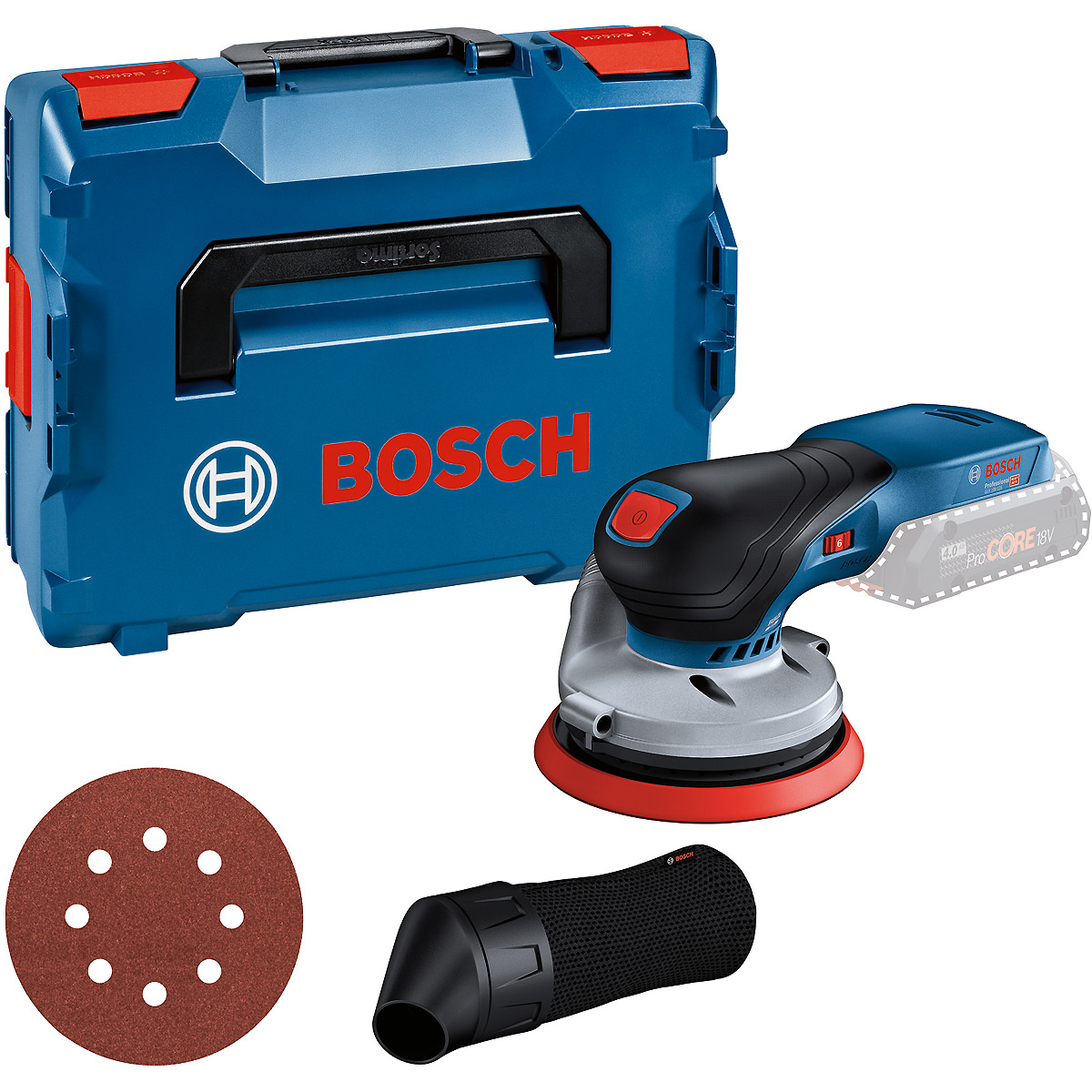 Bosch Akku-Exzenterschleifer GEX 18V-125 in L-BOXX