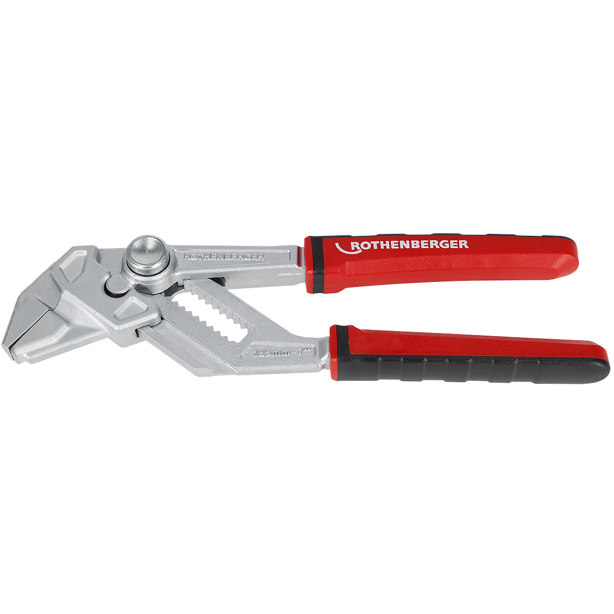 Rothenberger ROFAST Zangenschlüssel, 7" 2K, mit Schonbacken 2K Handgriffe , 3 Paar
