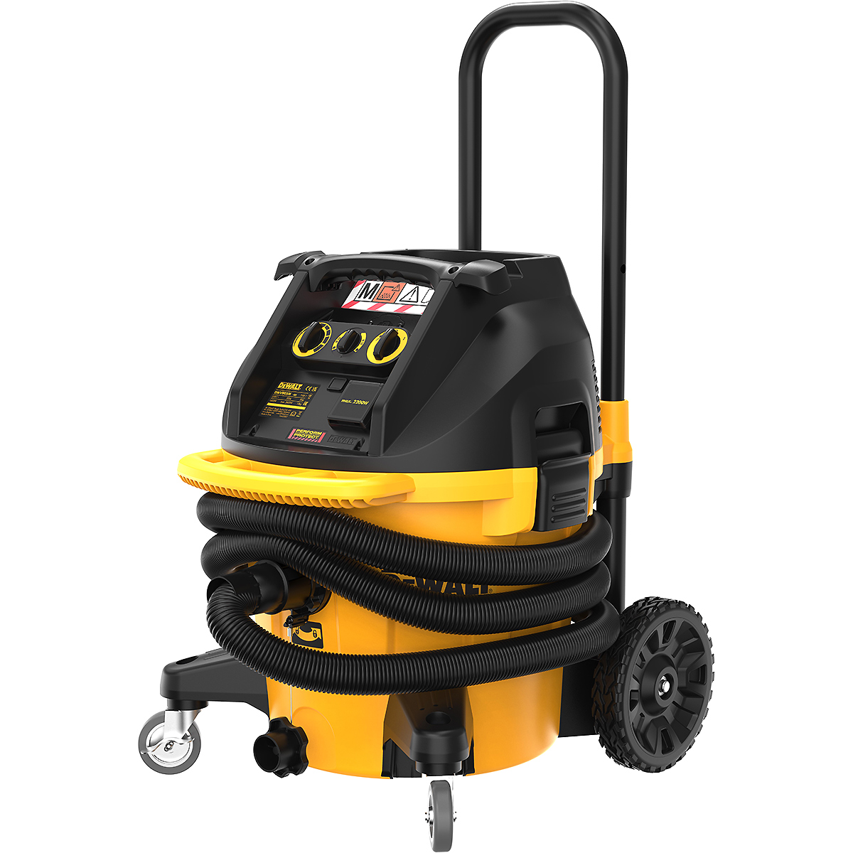 DEWALT M-Klasse Industrie Nass- & Trockensauger Set 38 Liter 