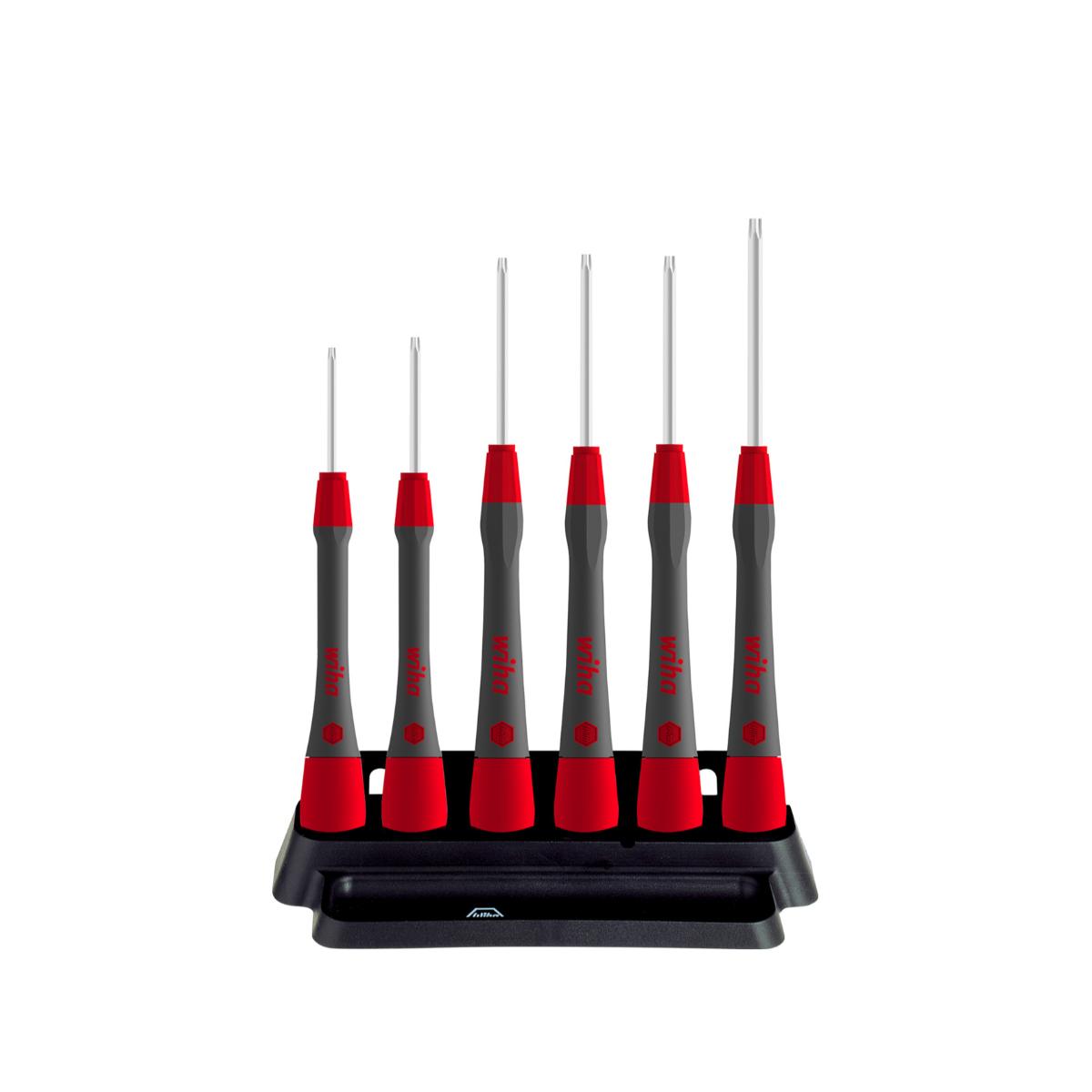 Wiha Feinschraubendreher Set PicoFinish TORX 7-teilges Set mit Halter