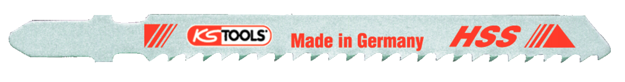 KS Tools Stichsägeblatt, HSS, 100mm, 3mm, T127D, 5er Pack
