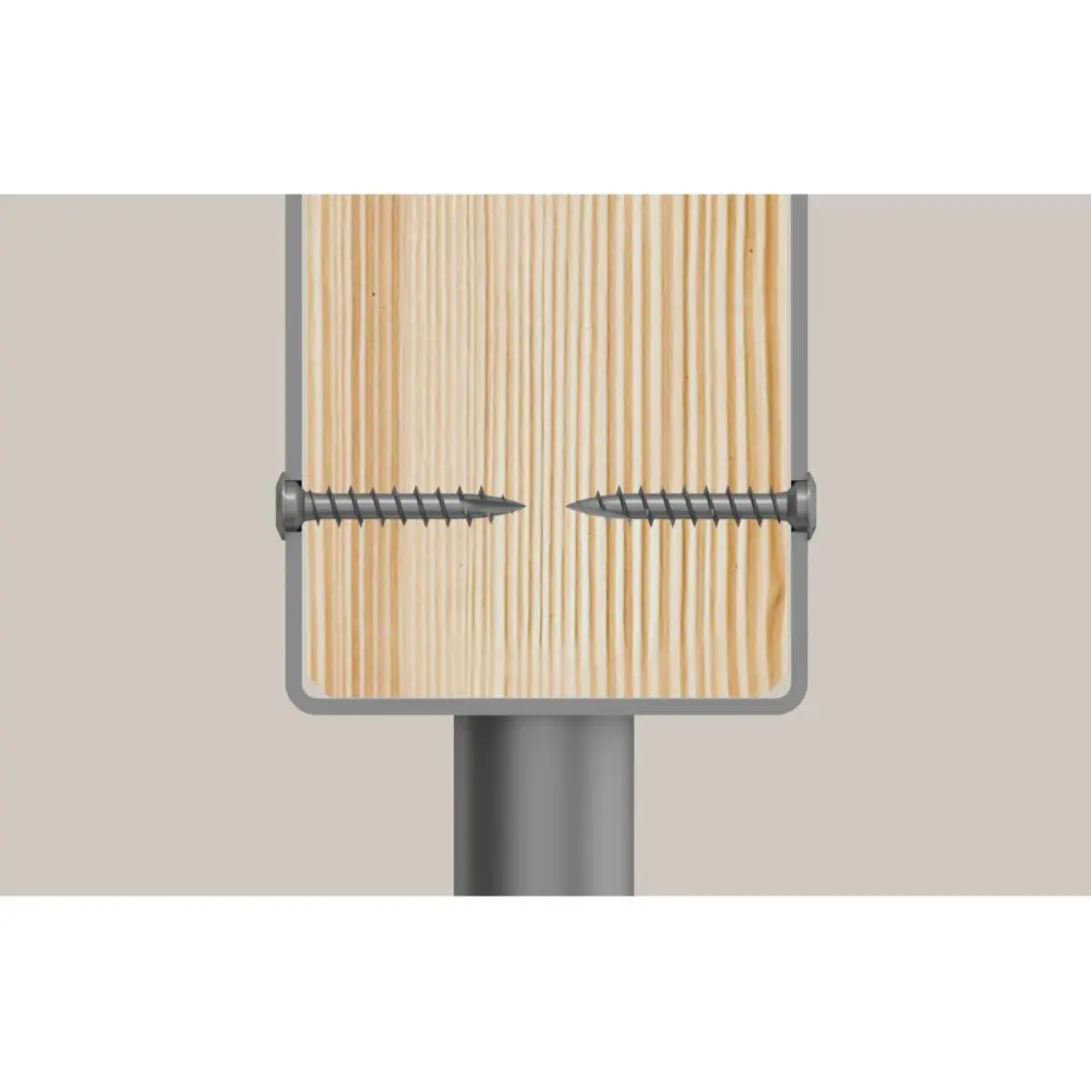 Fischer Pfostenschraube 7,0x40 Linsenkopf TX Volglewinde