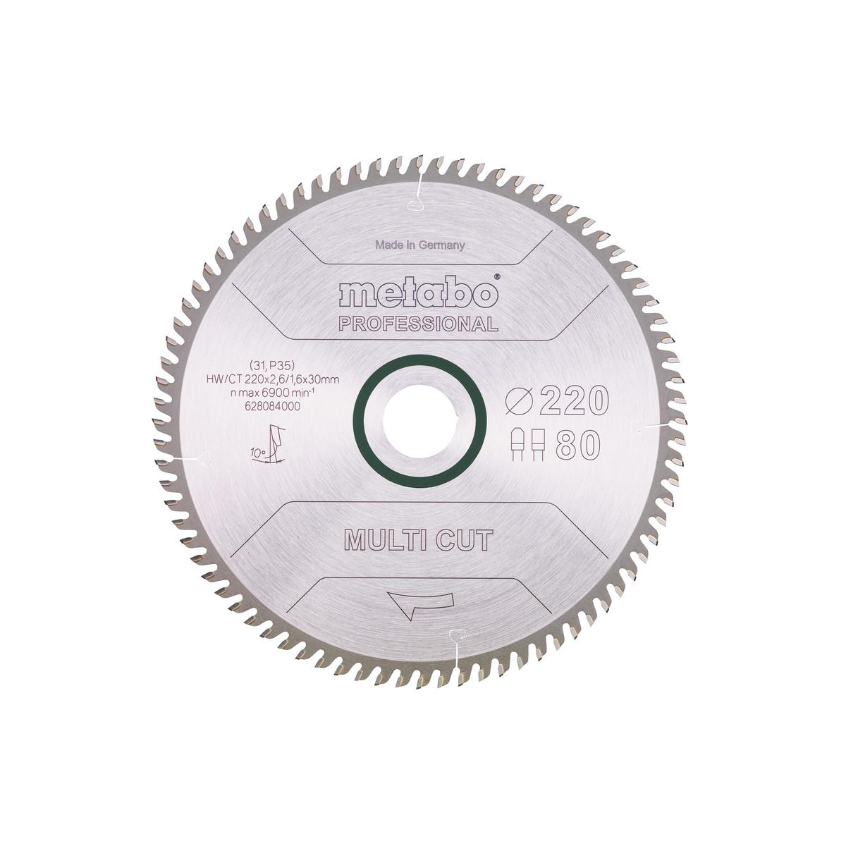 Metabo Sägeblatt multi cut - professional FZ / TZ 10°