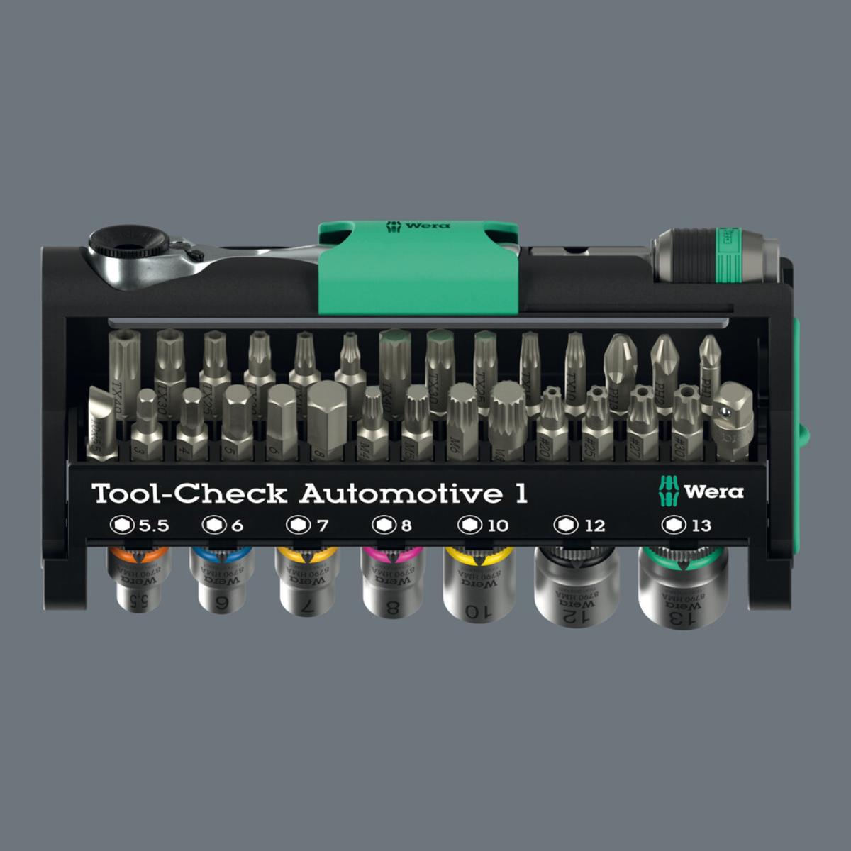 Wera Tool-Check Automotive 1, 38-teiliges Set
