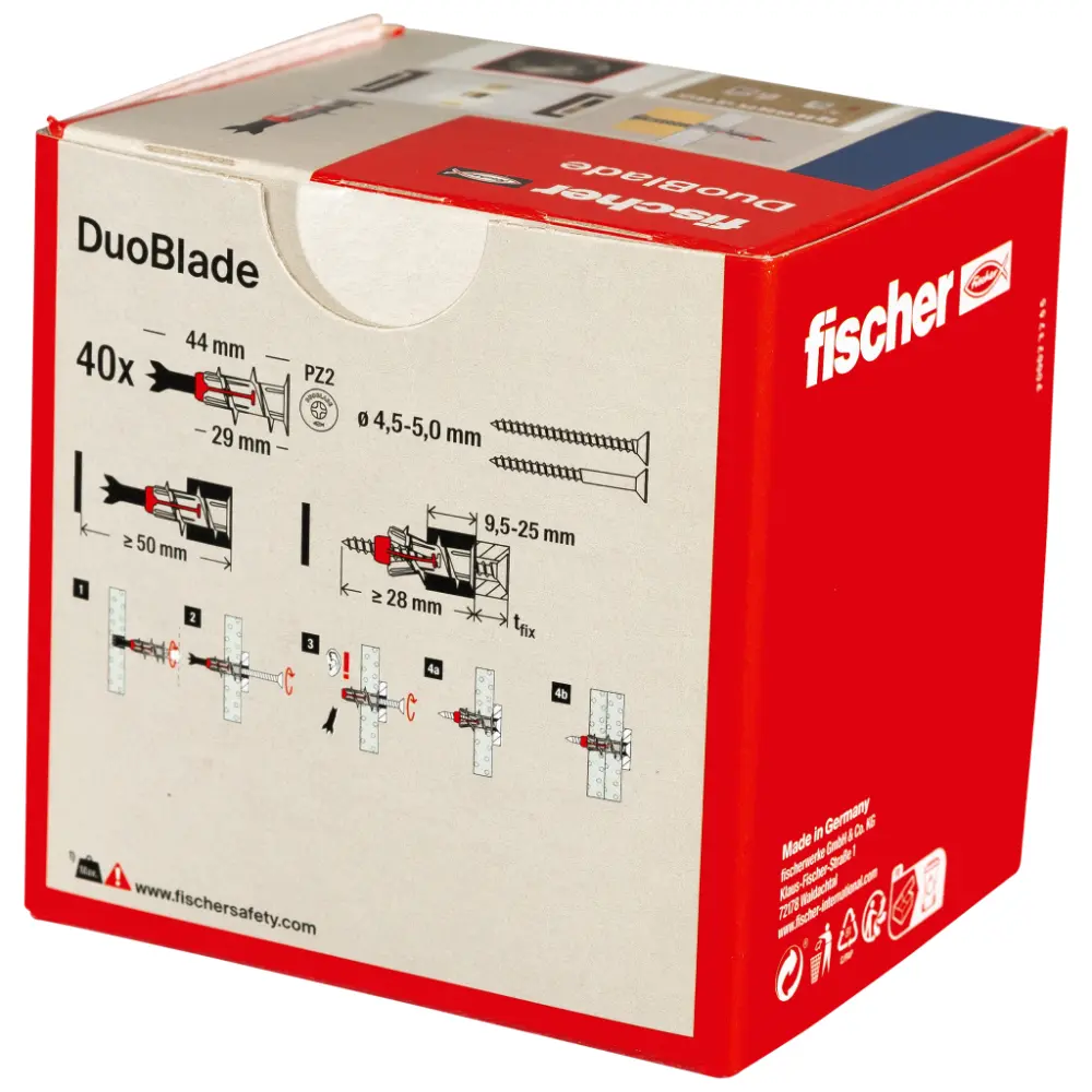 Fischer Gipskartondübel DuoBlade