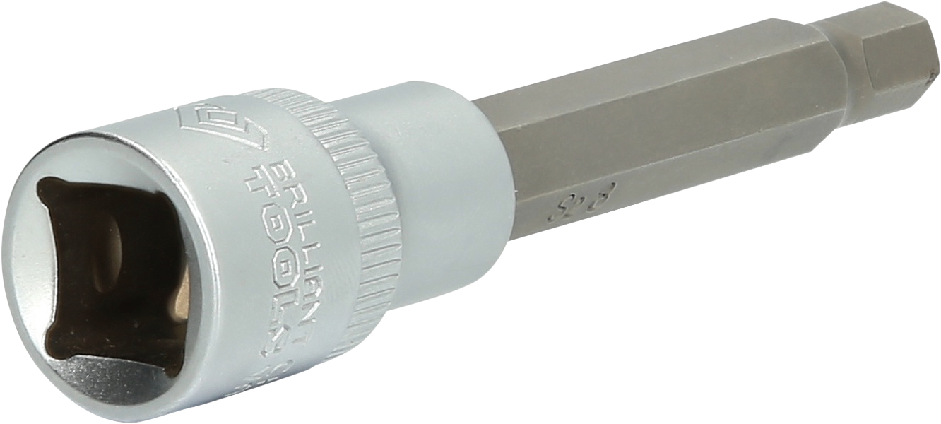 Brilliant Tools 1/2" Innensechskant Bit-Stecknuss, 100 mm lang