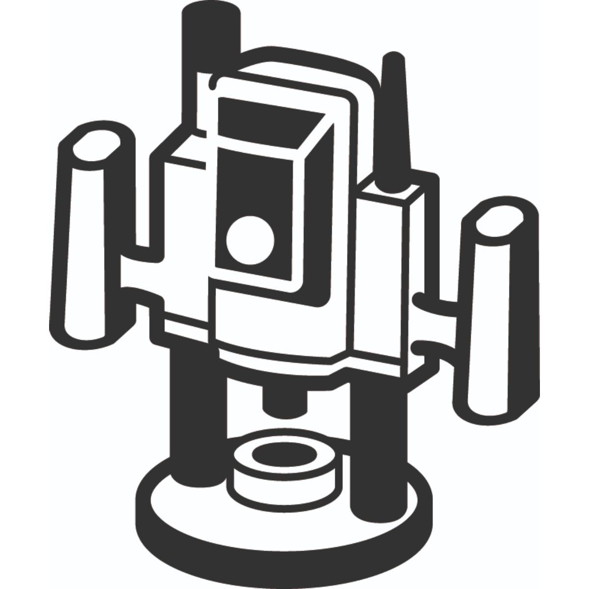 Bosch PRO Nutfräser, 8 mm Schaft
