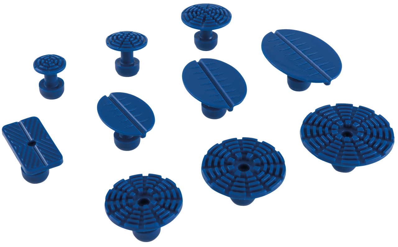 KS Tools Klebestück elliptisch, flach, 33 x 22 mm, 5 Stück