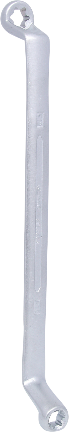 KS Tools Torx-E-Doppel-Ringschlüssel, gekröpft