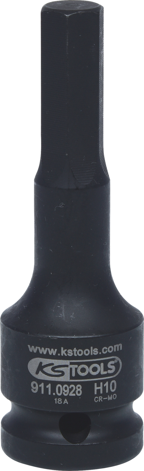 KS Tools 1/2" Kraft-Bit-Stecknuss Innensechskant