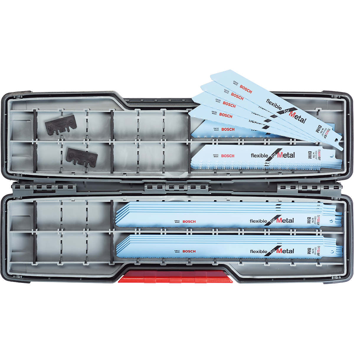 Bosch 20-tlg. ToughBox-Sägeblatt-Set Topseller für Hubsäge 