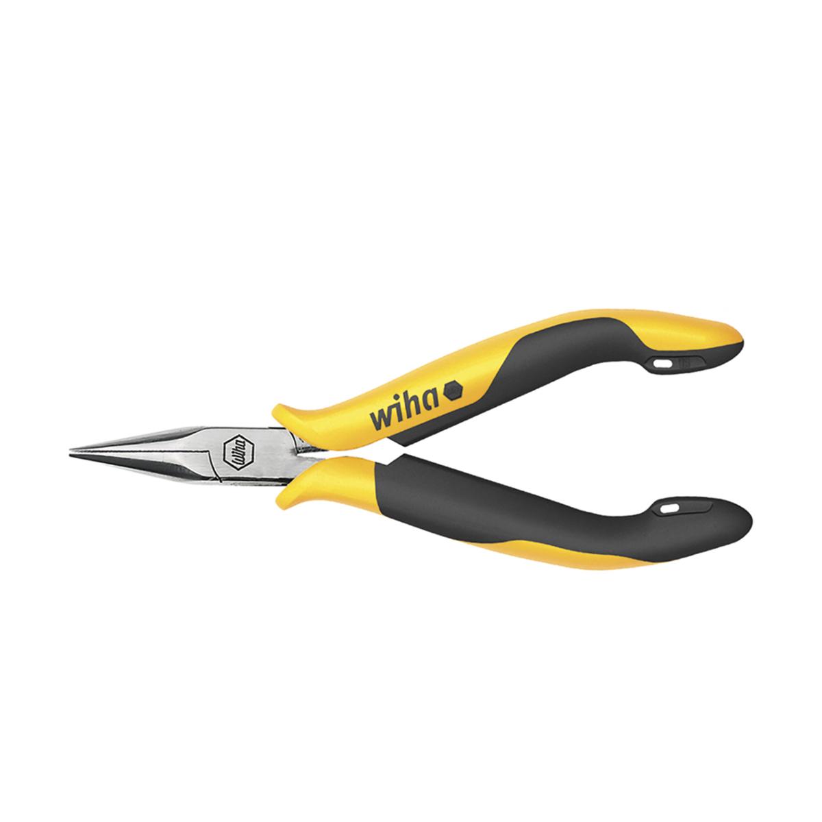 Wiha Flachrundzange Professional ESD gerade Form