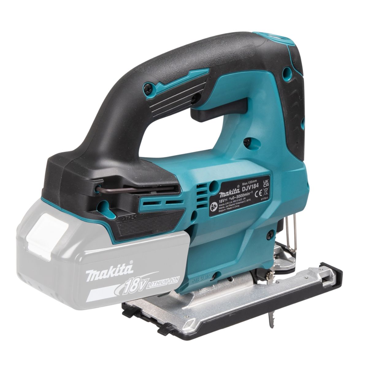 Makita Akku-Pendelhubstichsäge 18V (ohne Akku, ohne Ladegerät) DJV184Z