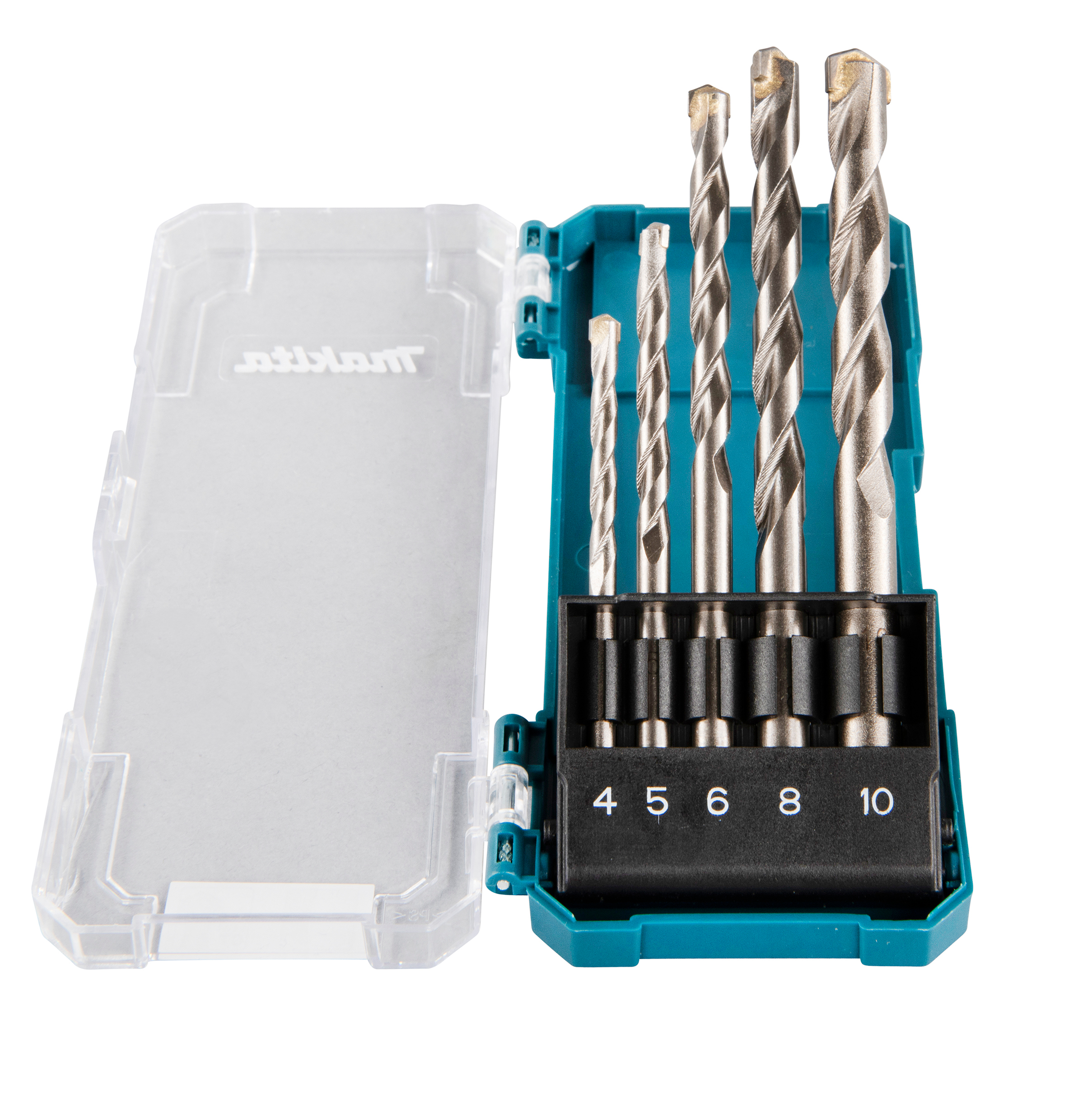 Makita Steinbohrer-Set, 5-teilig - 4-10 mm - D-72877