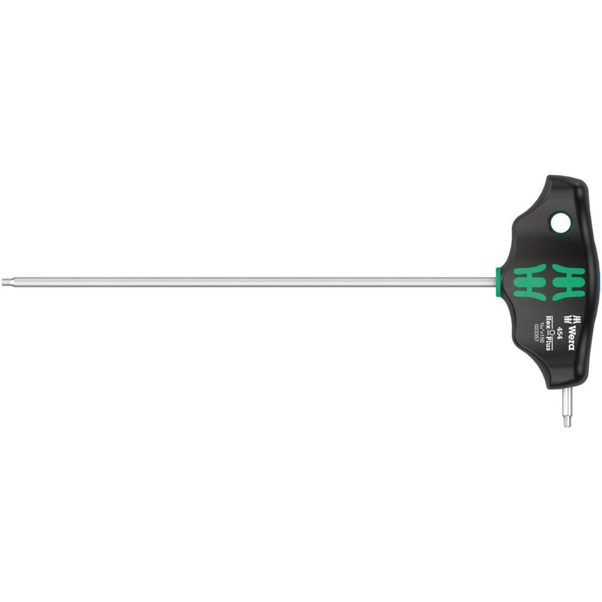 Wera 454 Imperial Quergriff-Sechskantschraubendreher Hex-Plus, zöllig