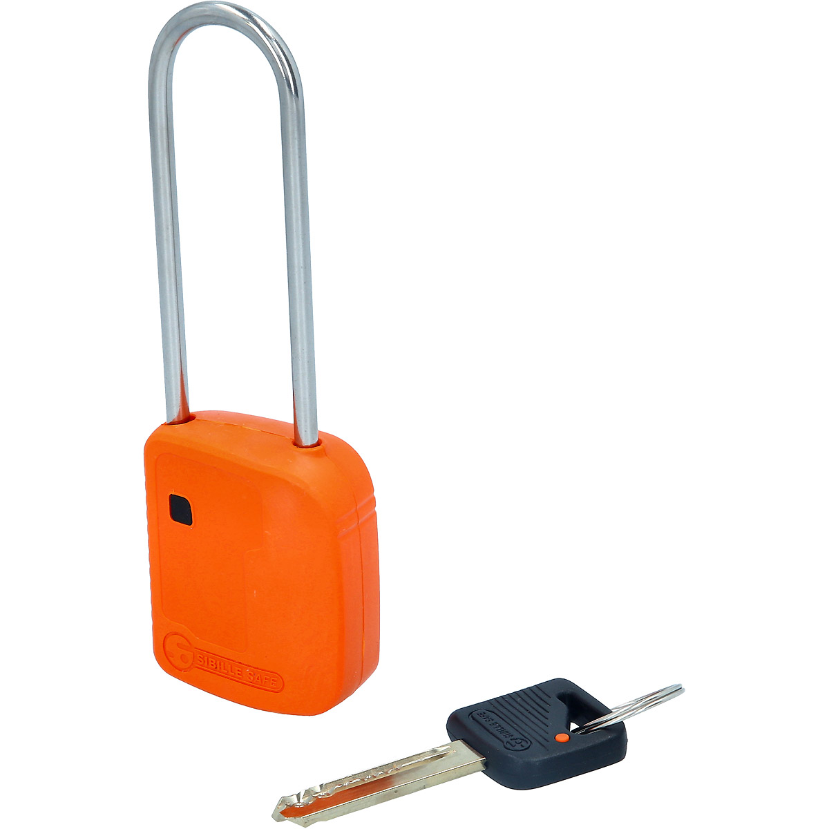 KS Tools Absperr-Vorhängeschloss, orange, Metall