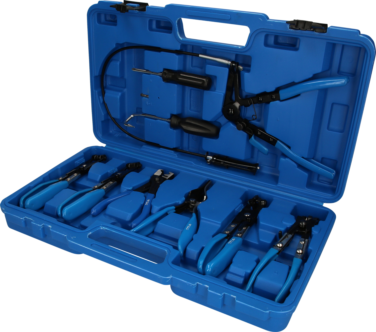Brilliant Tools Schlauchschellenzangen-Satz, 9-tlg - BT521000