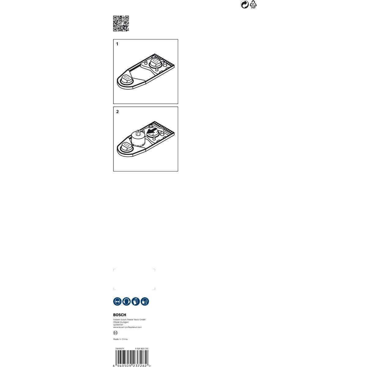 Bosch PRO Tile PC Plus Lochsägen-Zentrierhilfe