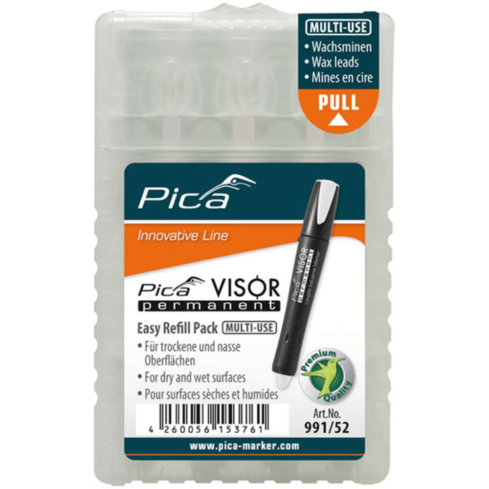 Pica VISOR permanent Ersatzminen, 4 Minen/Etui