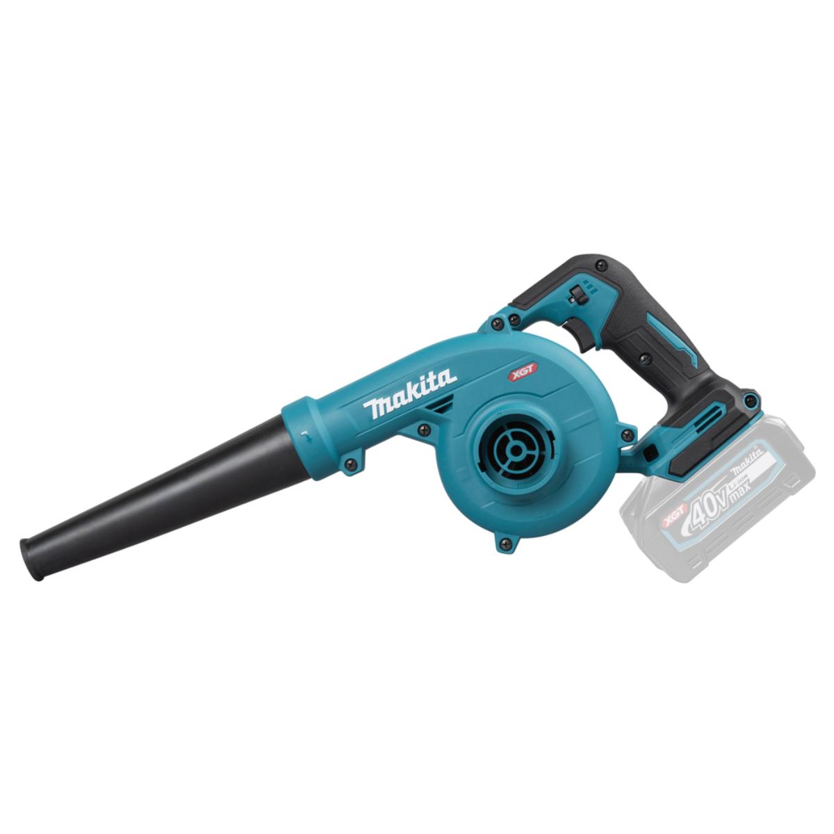 Makita Akku-Gebläse 40V max, 3,0 - 3,2 N, 3,5 - 3,6 m³/min, 99 m/s